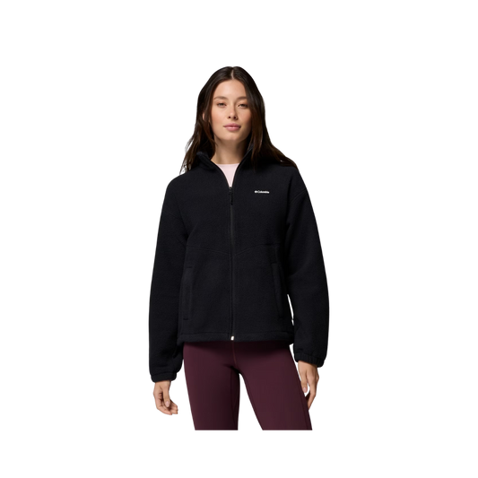 COLUMBIA W TMBR MDW MTR FLEECE FULL ZIP BLACK