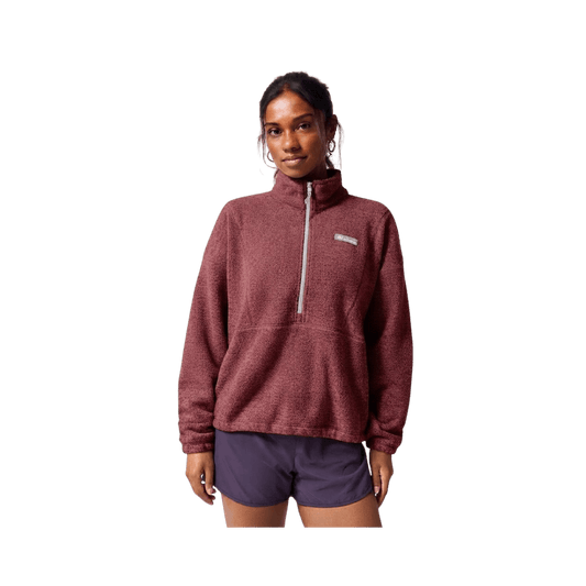 COLUMBIA W TMBR MEADOW MTR FLEECE HZ ANTIQUE MAUVE