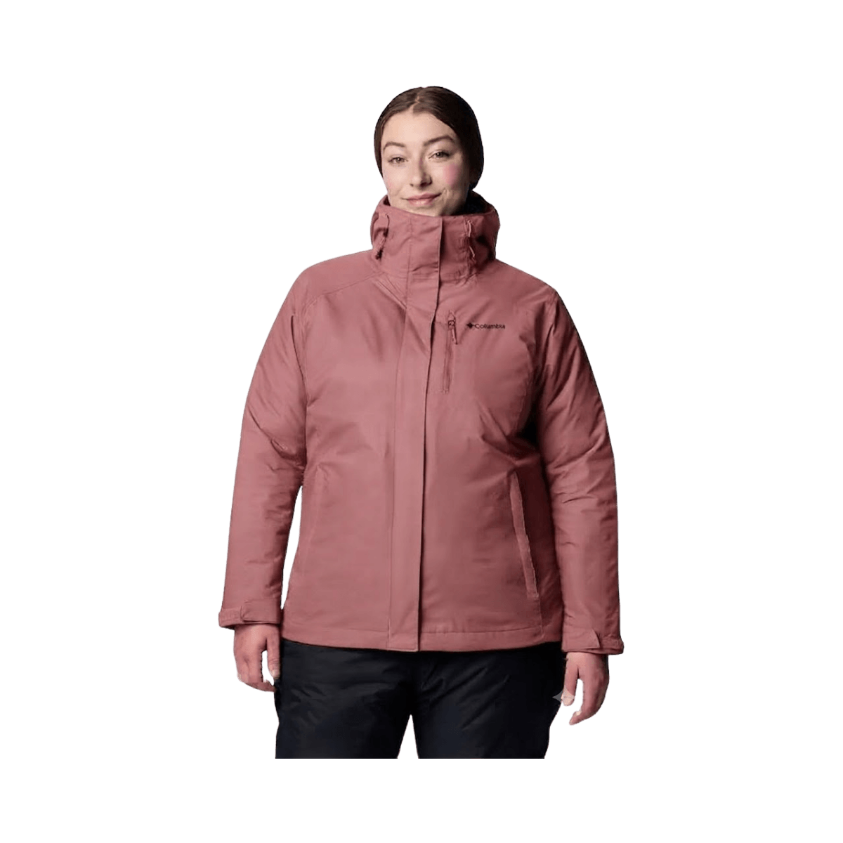 COLUMBIA W WHIRLIBIRD V INTERCHANGE JKT MINERAL PINK