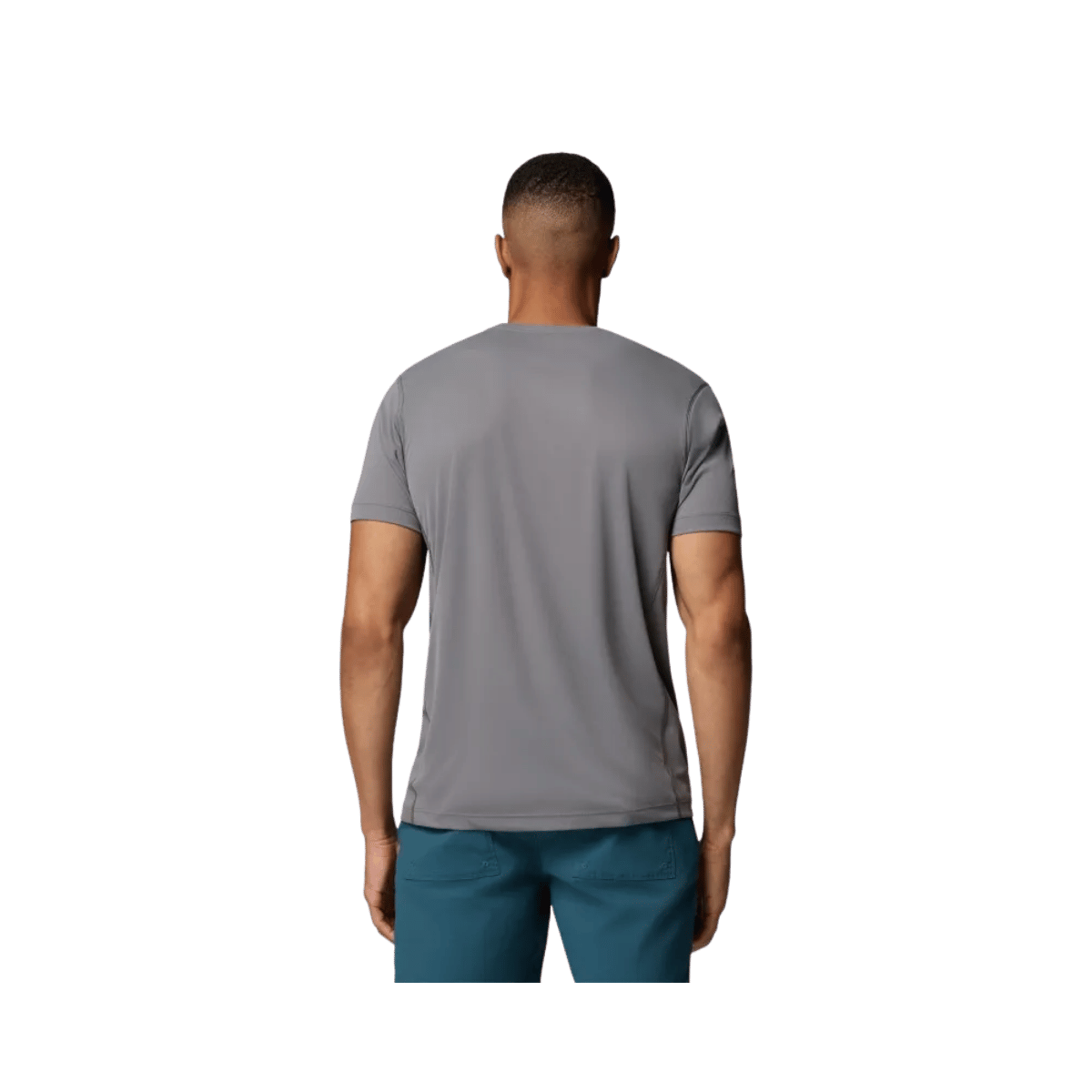 COLUMBIA ZERO RULES LIGHT SS CREW MENS CITY GREY