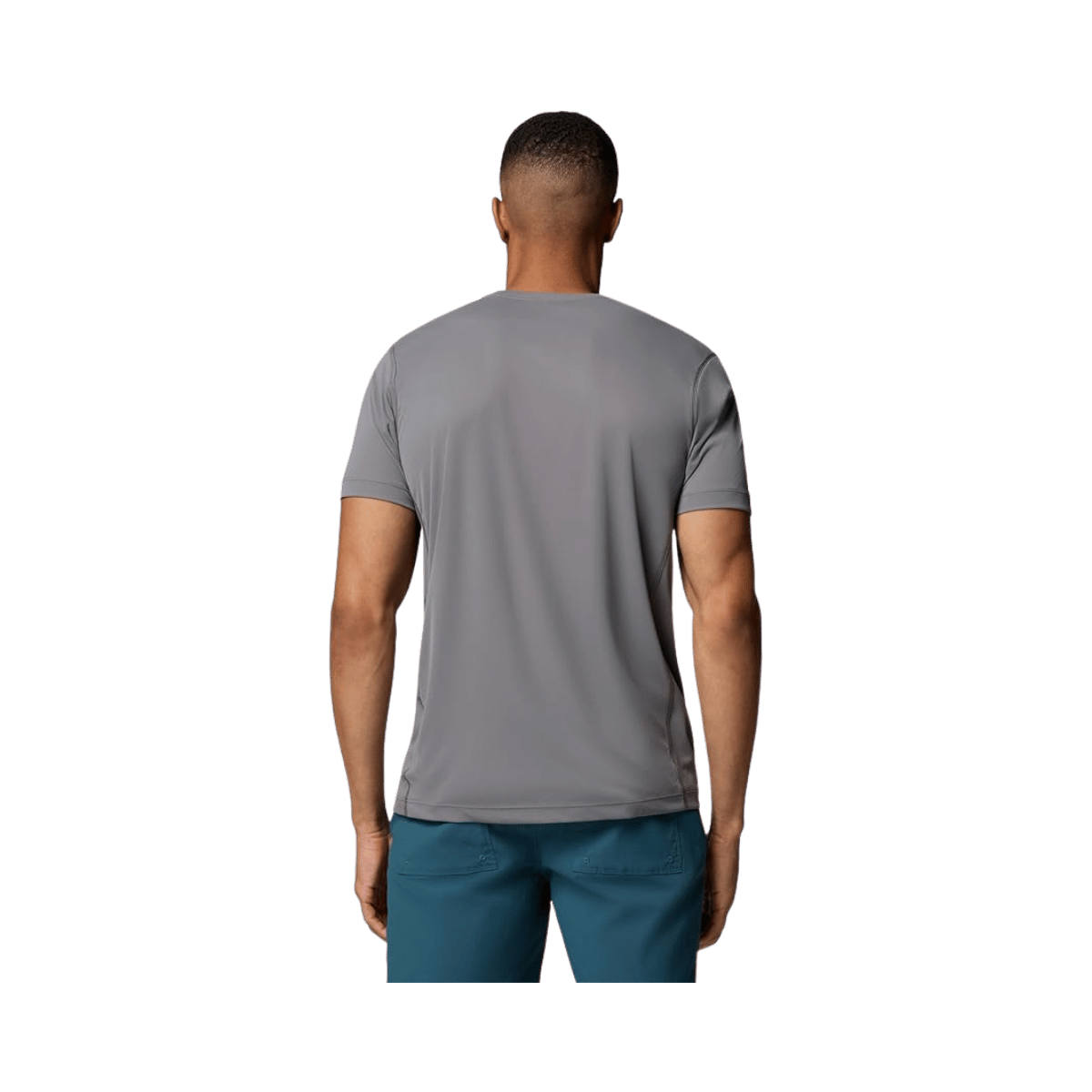 COLUMBIA ZERO RULES LIGHT SS CREW MENS BACK