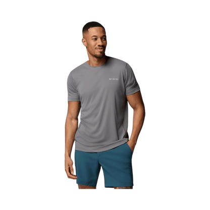 COLUMBIA ZERO RULES LIGHT SS CREW MENS FRONT