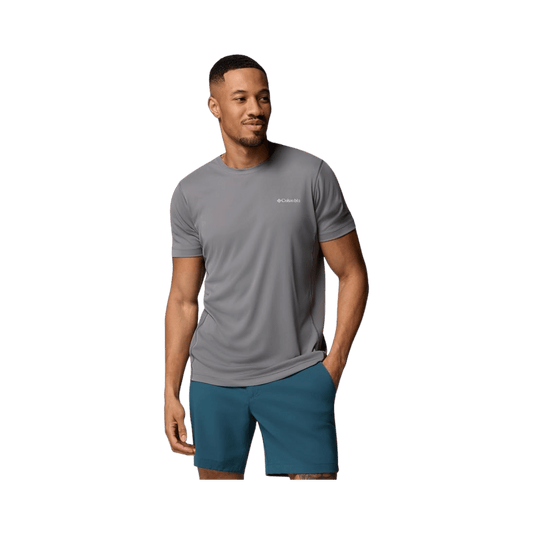 COLUMBIA ZERO RULES LIGHT SS CREW MENS FRONT