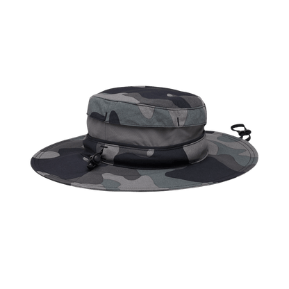 COLUMBIA BORA BORA PRINTED BOONEY - BLK MOD CAMO - BACK VIEW