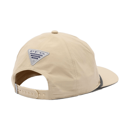 COLUMBIA BONEFISH FLATS SNAPBACK CAP - ANCIENT FOSSIL - BACK VIEW