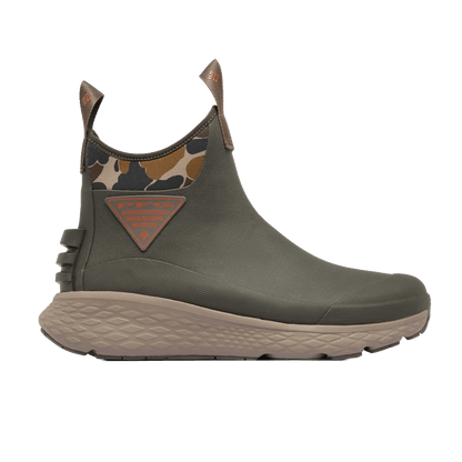 COLUMBIA PFG MEN'S DRY TORTUGAS BOOT - DEEP OLIVE CEDAR - SIDE VIEW