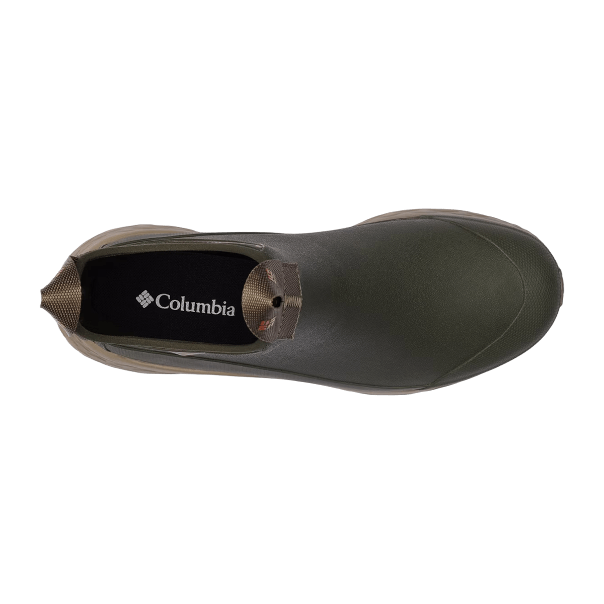 COLUMBIA PFG MEN'S DRY TORTUGAS BOOT - DEEP OLIVE CEDAR -TOP VIEW