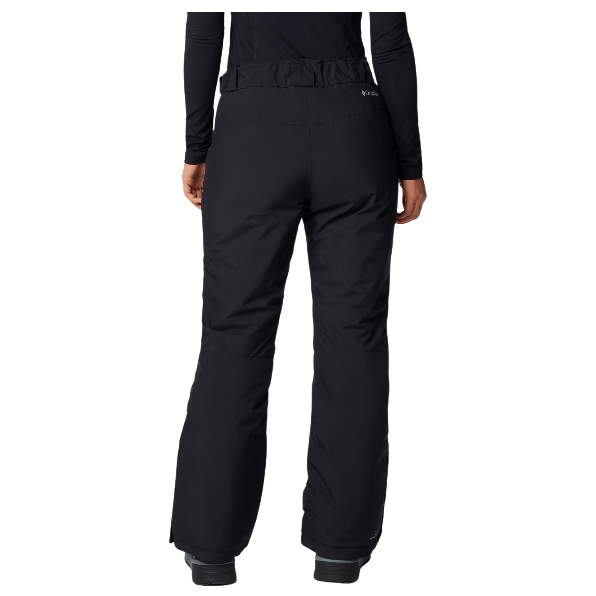 COLUMBIA WOMEN'S SHAFER CANYON INSULATED PANTS - BLACK - BACK VIEW WW
