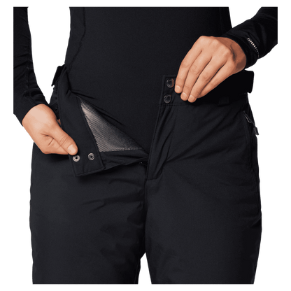 COLUMBIA WOMEN'S SHAFER CANYON INSULATED PANTS - BLACK - WAIST AND LOCK