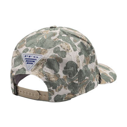 COLUMBIA TIDAL PURSUIT 3D STRETCH SNAP BACK CAP - BACK VIEW
