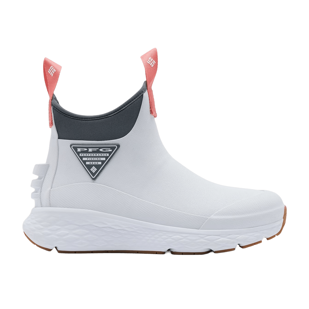 COLUMBIA WOMEN'S DRY TORTUGAS PFG PRO SPORT BOOT - WHITE MELONADE side view