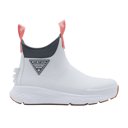 COLUMBIA WOMEN'S DRY TORTUGAS PFG PRO SPORT BOOT - WHITE MELONADE side view
