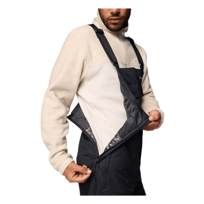 COLUMBIA MEN'S ICEVENTURE BIB - BLACK - SIDE VIEW