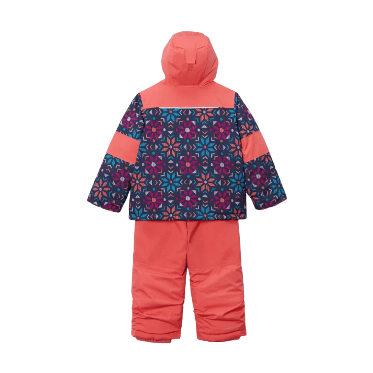 COLUMBIA MIGHTY MOGUL SET - BLUSH PINK - BACK VIEW
