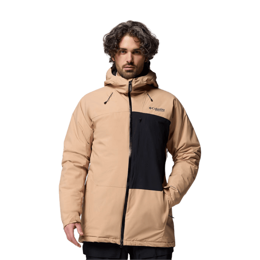 COLUMBIA WINTER DISTRICT III JACKET - CANOE/BLACK WW FRONT