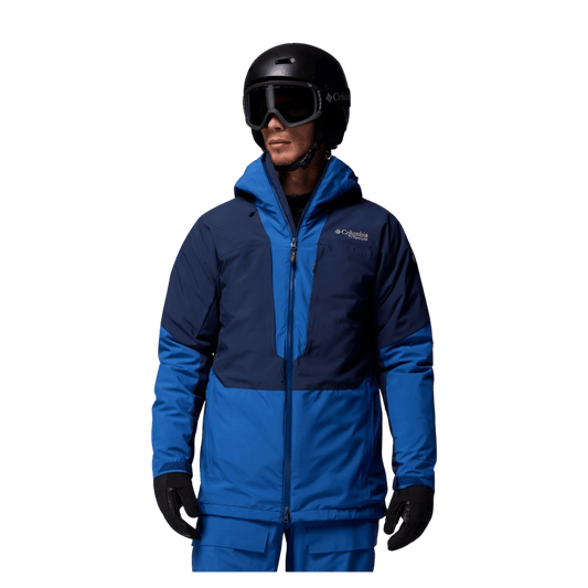 COLUMBIA WINTER DISTRICT II INTERCHAGE JACKET - MOUNTAIN BLUE WW FRONT