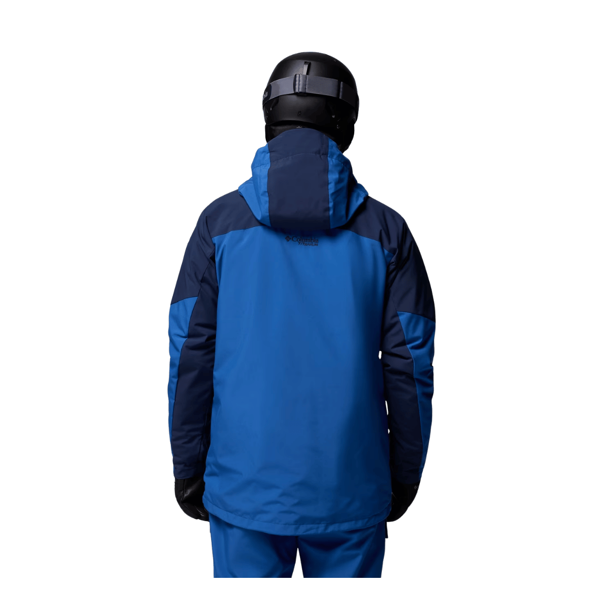 COLUMBIA WINTER DISTRICT II INTERCHAGE JACKET - MOUNTAIN BLUE WW BACK