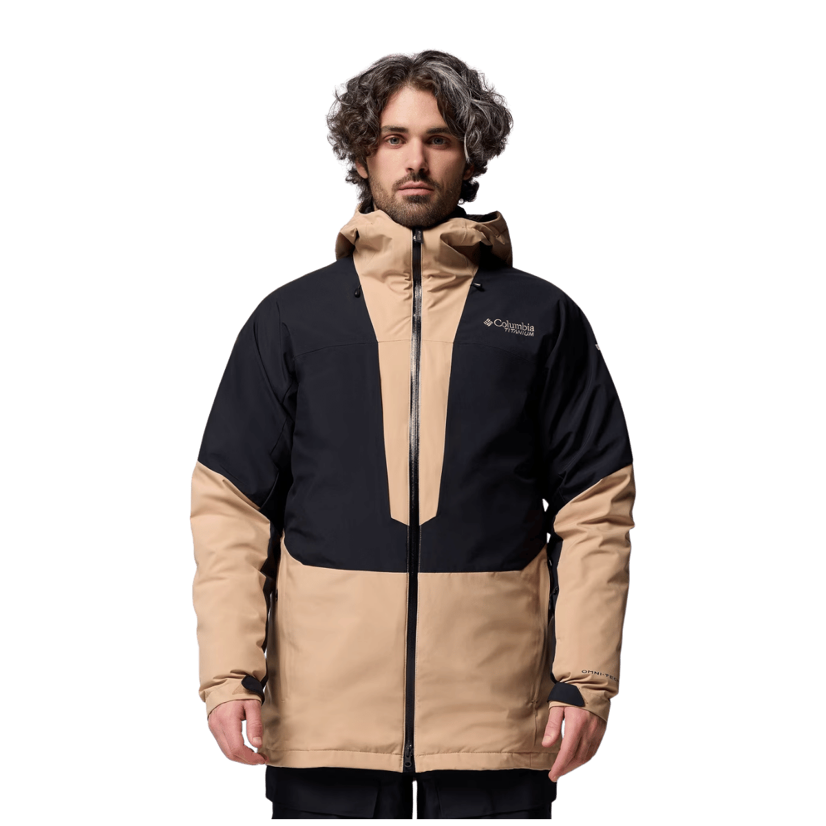 COLUMBIA WINTER DISTRICT II INTRCHANGE JACKET - CANOE/BLACK WW FRONT
