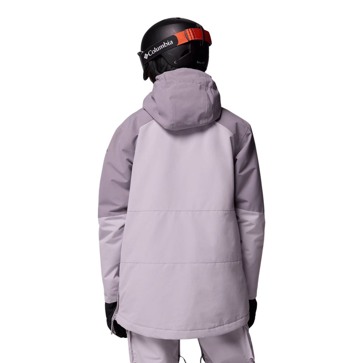 COLUMBIA WOMENS CORESHOT ANORAK - LAVENDER PEARL WW BACK