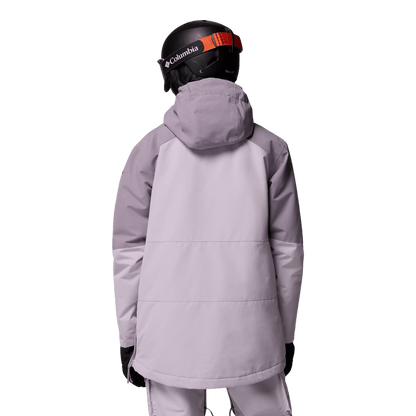 COLUMBIA WOMENS CORESHOT ANORAK - LAVENDER PEARL WW BACK