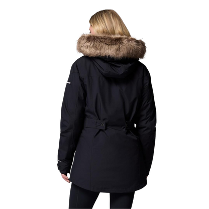COLUMBIA WOMENS PAYTON PASS II INTERCHANGE JACKET - BLACK WW BACK