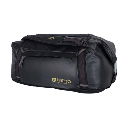 NEMO EQUIPMENT DOUBLE HAUL CONVERT DUFFEL 55L - BLACK