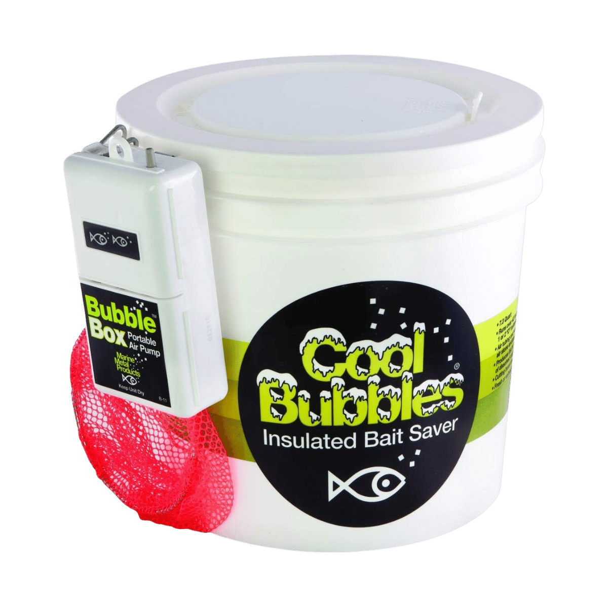 MARINE COOL BUBBLES INSUL PAIL W/B-11 - 8 QT