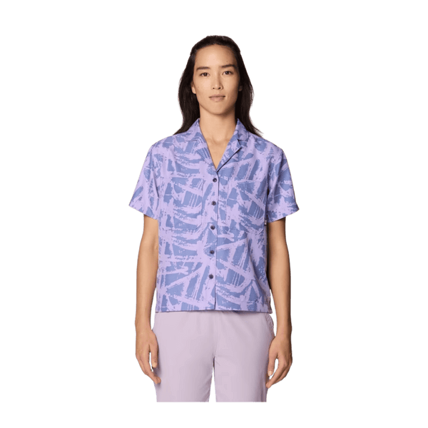 MOUNTAIN HARDWEAR WOMEN'S SUN DRIFT COOLING SS SHIRT - BEST COAST
