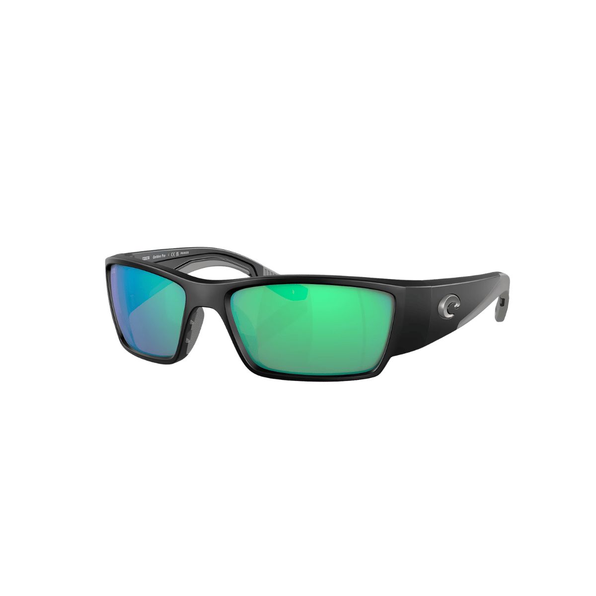 COSTA DEL MAR CORBINA PRO SUNGLASSES - GREEN MIRROR 580G - BLACK