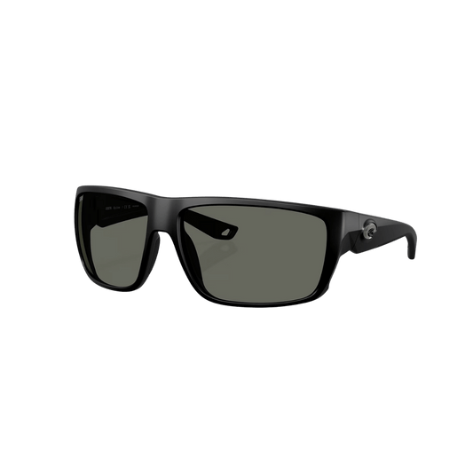 COSTA DEL MAR FLY LINE SUNGLASSES - MATTE BLACK FRONT