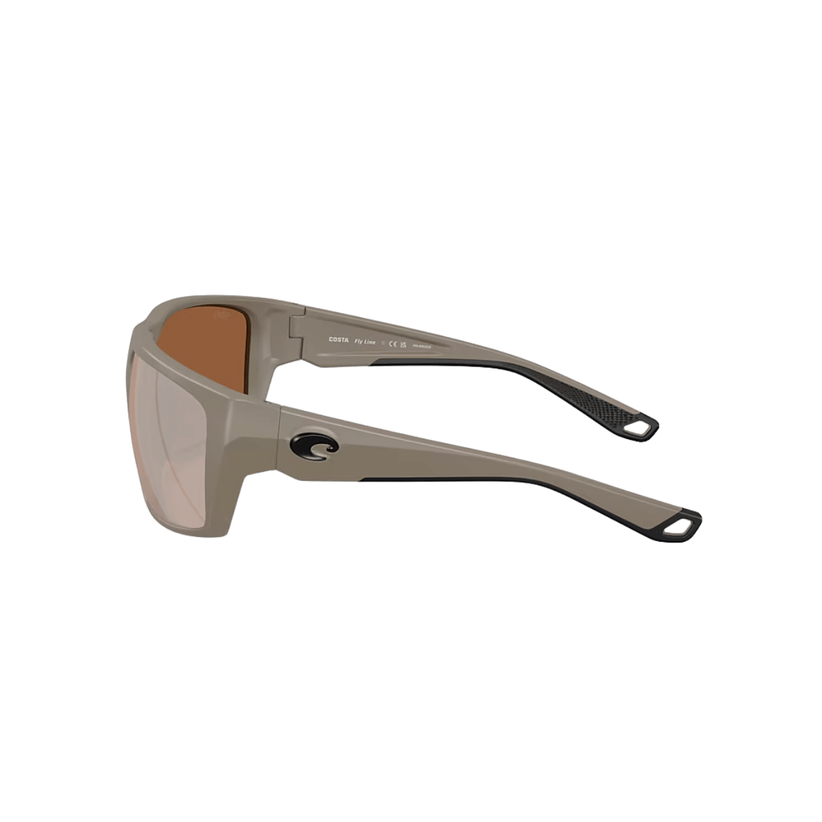 COSTA DEL MAR FLY LINE SUNGLASSES - MATTE SAND SIDE