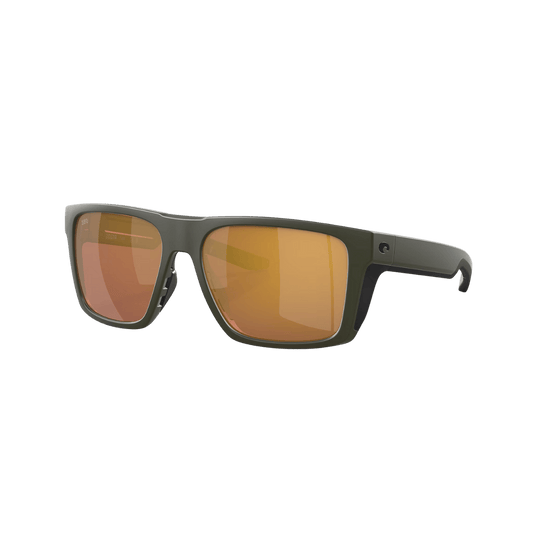COSTA DEL MAR LIDO SUNGLASSES - MATTE OLIVE/GOLD MIRROR