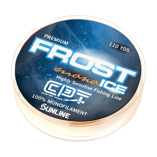 CLAM CPT FROST MONOFILMENT 110YD - 07 LBS - ORANGE/CLEAR