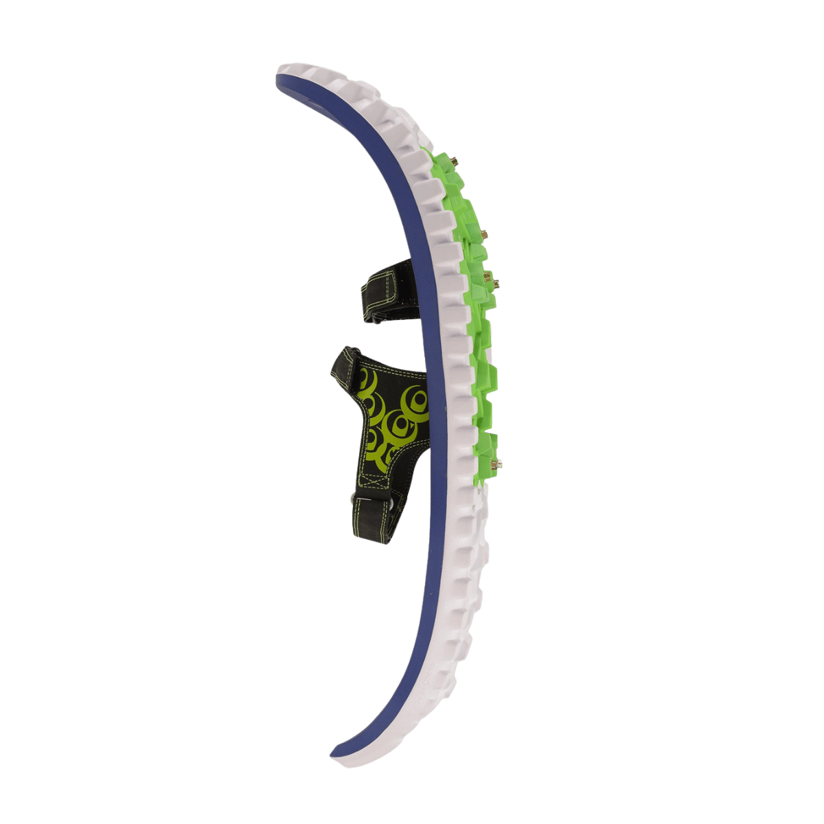 CRESCENT MOON SNOWSHOES EVA FOAM SNOWSHOE - SIDE ANGLE