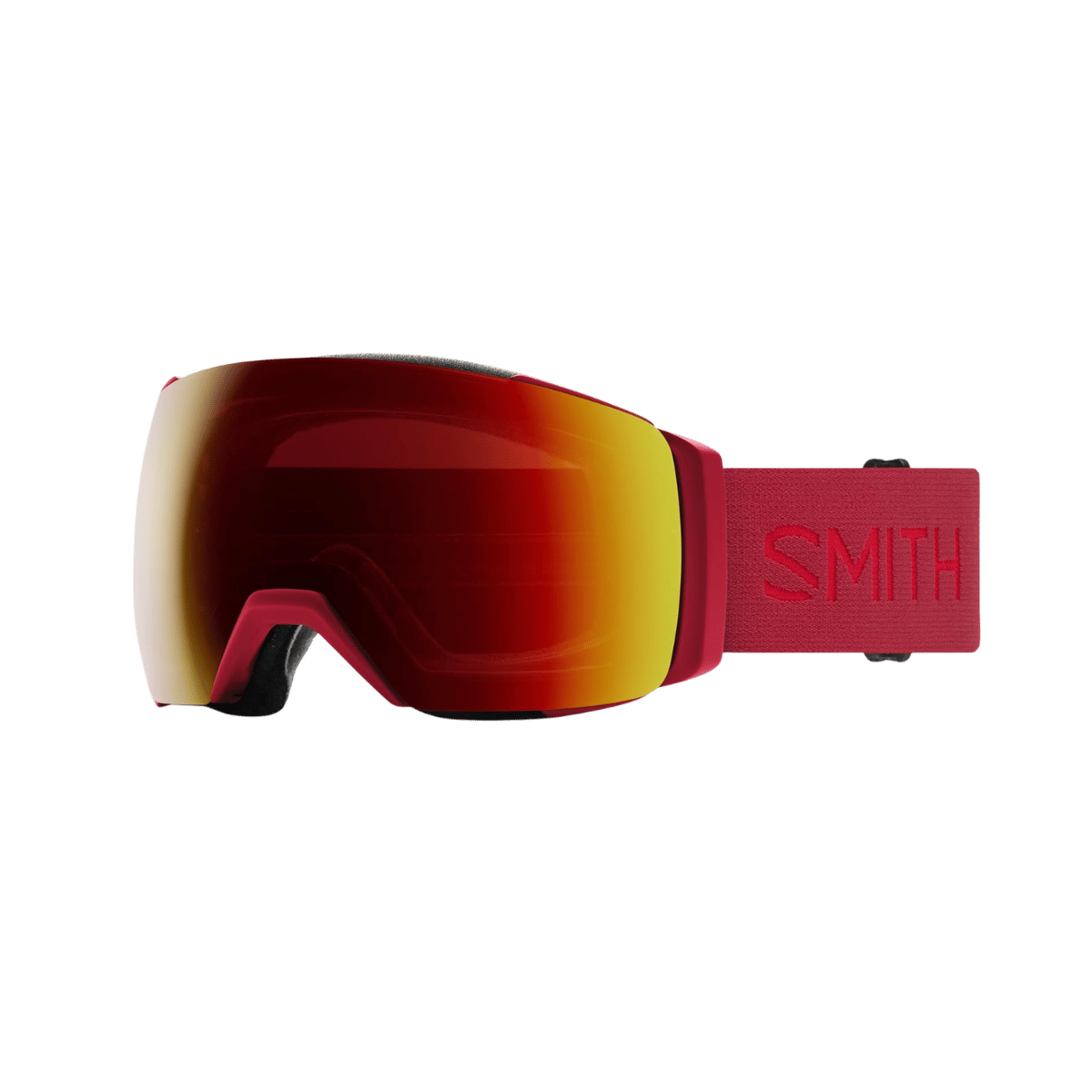 SMITH IO MAG XL GOGGLE, CRIMSON, SUN RED MIRROR