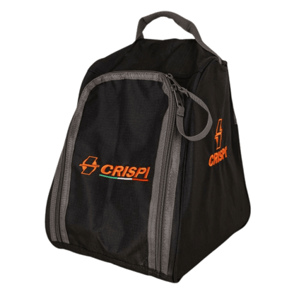 CRISPIBOOT UNIVERSAL FIT BOOT BAG - YKK ZIPPERS - FRONT VIEW 