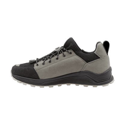 CRISPI MEN'S ATTIVA II SHOES - GREY - INSTEP VIEW
