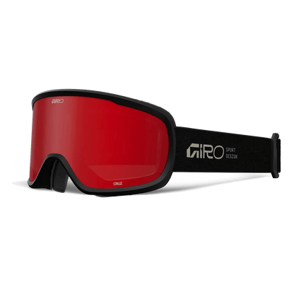 CRUZ GOGGLES  BLACK TAN AMBER SCARLET