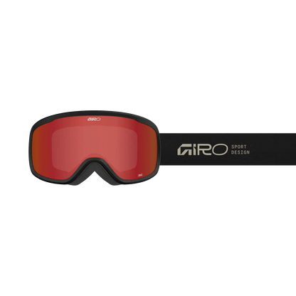 CRUZ GOGGLES  BLACK TAN AMBER SCARLET