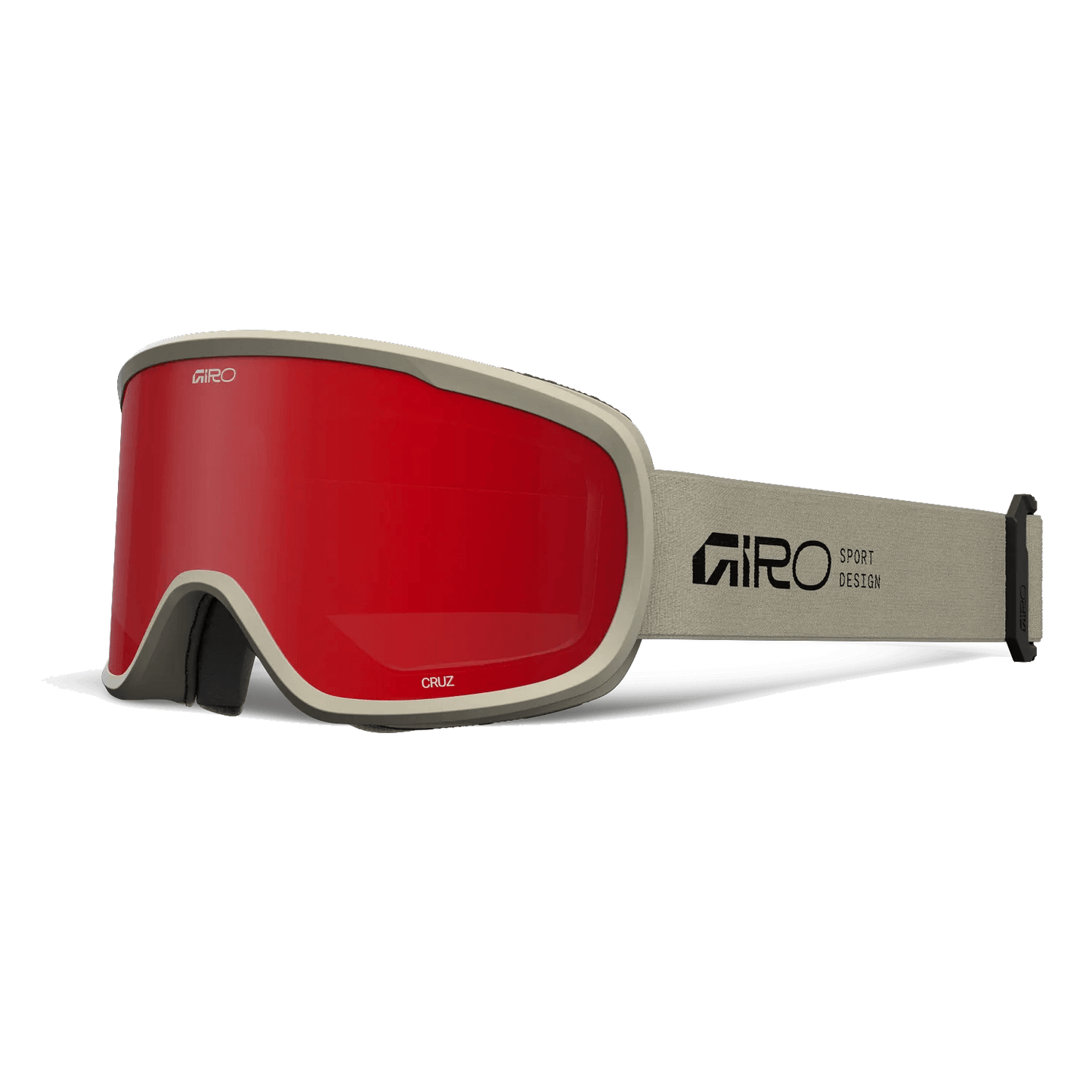 CRUZ GOGGLES TAN AMBER SCARLET