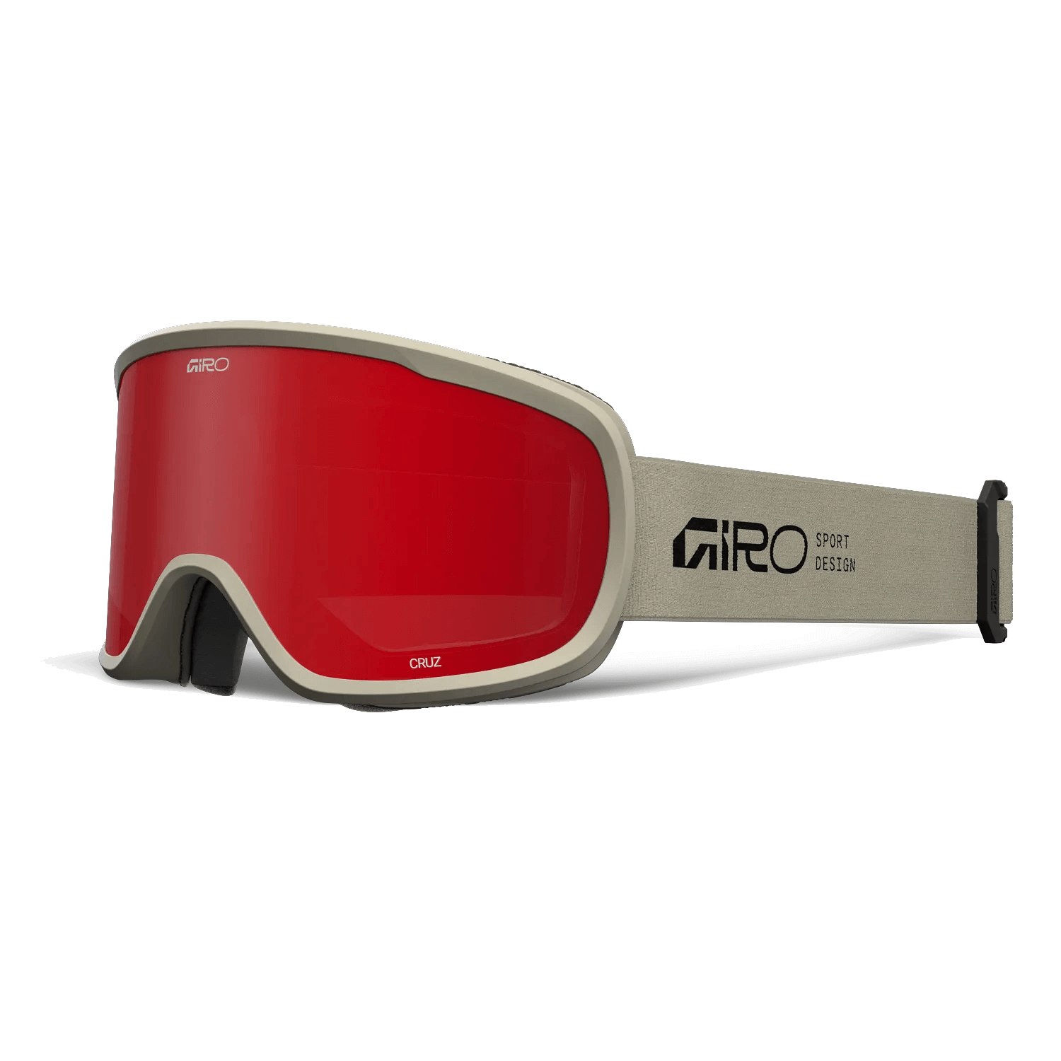 CRUZ GOGGLES TAN AMBER SCARLET