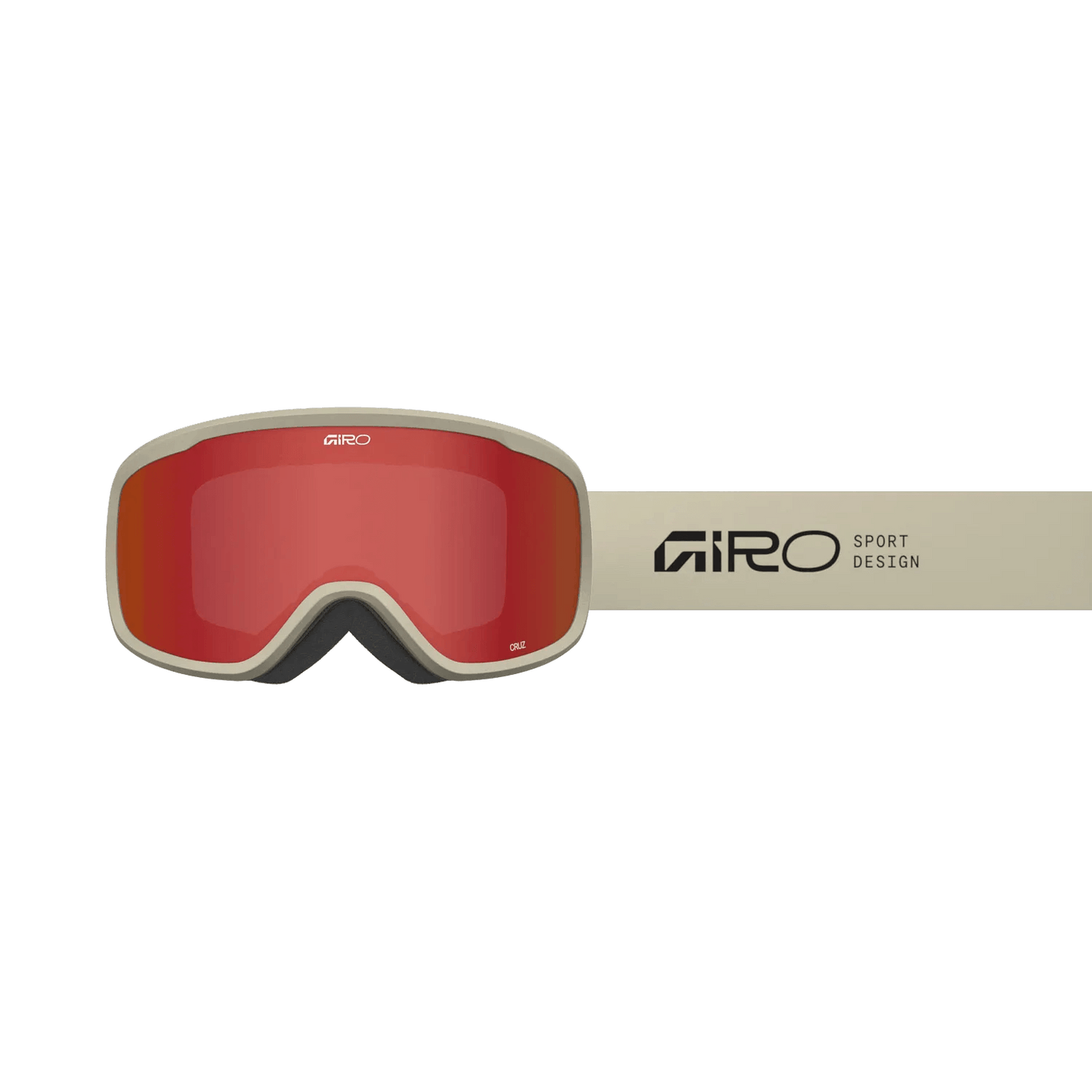 CRUZ GOGGLES TAN AMBER SCARLET