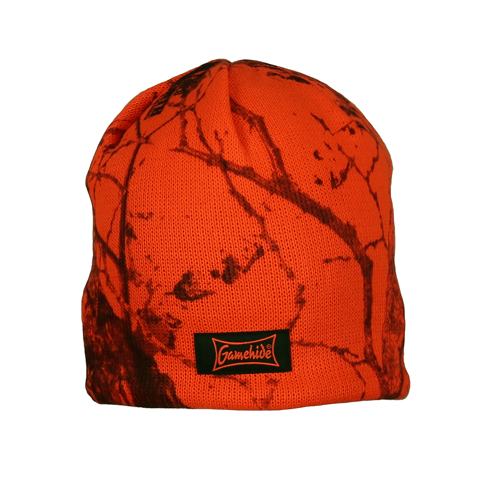 GAMEHIDE SKULL CAP - NAKED NORTH/ORANGE CAMO