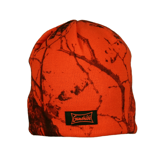 GAMEHIDE SKULL CAP - NAKED NORTH/ORANGE CAMO