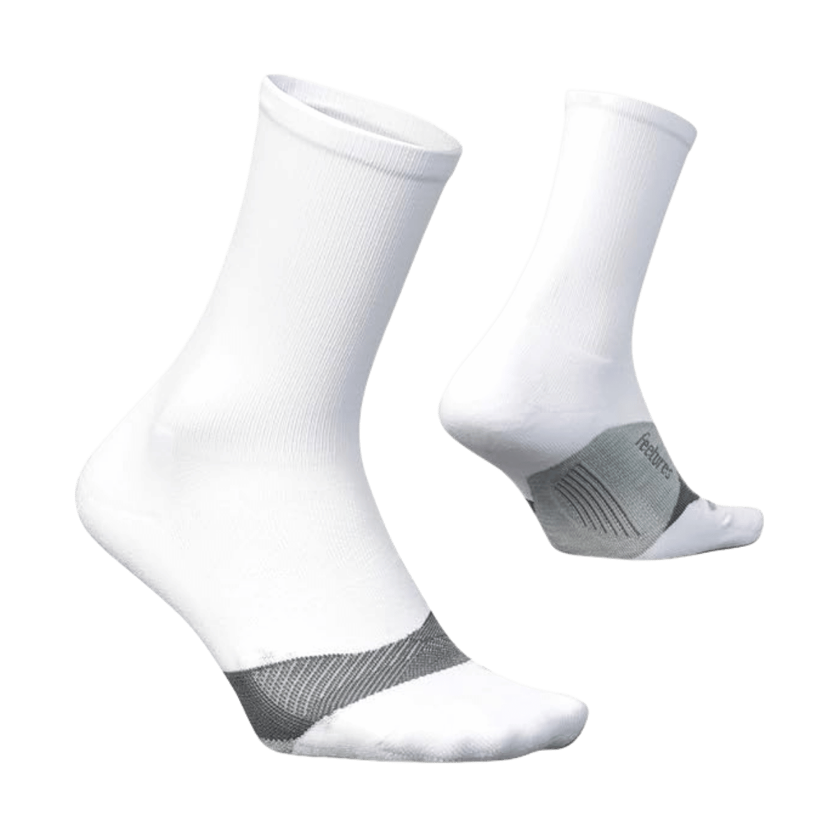 FEETURES ELITE LIGHT CUSHION MINI CREW - WHITE