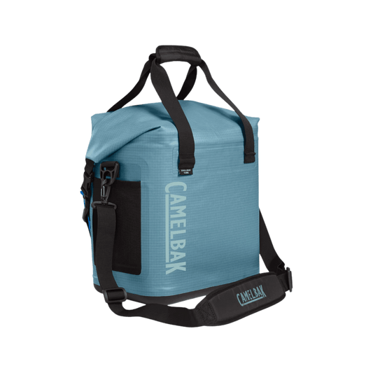 CAMELBAK CHILLBAK CUBE 18 SOFT COOLER - 3 L - ADRIATIC BLUE - FRONT VIEW