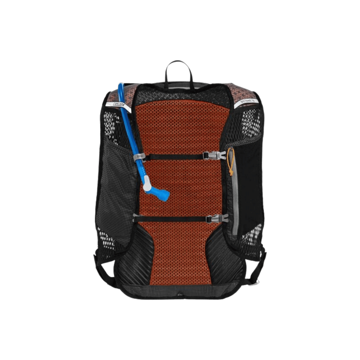 CAMELBAK OCTANE 16 HYDRATION PACK  - 2 L - BLACK/APRICOT - BACK VIEW