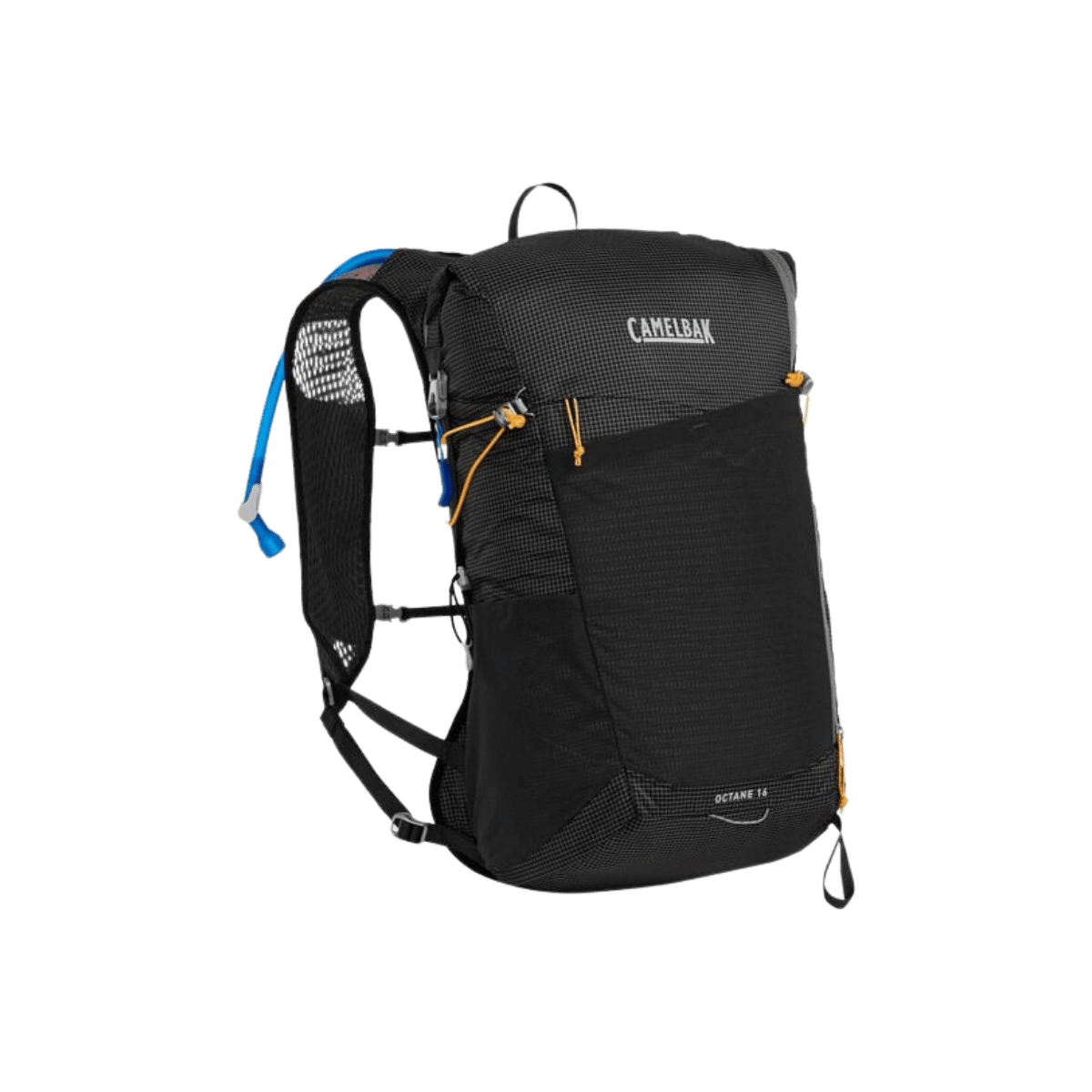 CAMELBAK OCTANE 16 HYDRATION PACK  - 2 L - BLACK/APRICOT - SIDE VIEW