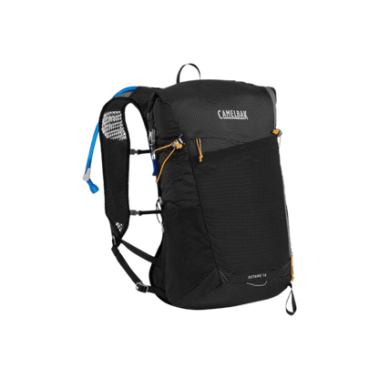 CAMELBAK OCTANE 16 HYDRATION PACK  - 2 L - BLACK/APRICOT - SIDE VIEW