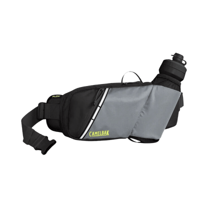 CAMELBAK PODIUM FLOW BELT - 21 OZ - SILVER/LIME - FRONT VIEW